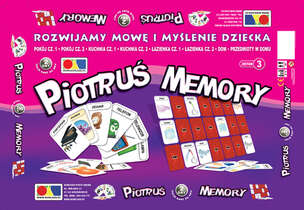 Pakiet talii "ROZWIJAMY MOWĘ  I MYŚLENIE DZIECKA. ZESTAW 3" -  POKÓJ CZ. 1, POKÓJ CZ. 2, KUCHNIA CZ. 1, KUCHNIA CZ. 2, ŁAZIENKA CZ. 1, ŁAZIENKA CZ. 2, DOM,  PRZEDMIOTY W DOMU