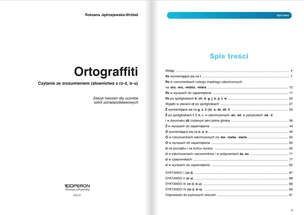 ORTOGRAFFITI. Czytanie ze zrozumieniem 1 (rz-ż, u-ó). Zeszyt ćwiczeń dla młodzieży w wieku 13-18 lat