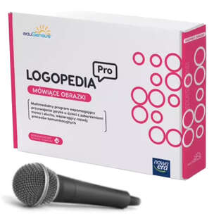EduSensus Logopedia PRO. Mówiące Obrazki - Program komputerowy do terapii dzieci niedosłyszących + mikrofon