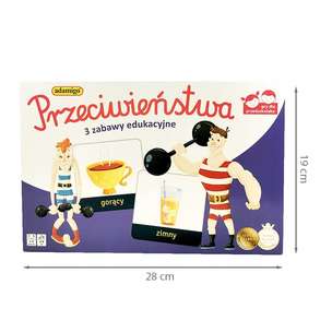 Przeciwieństwa - gra edukacyjna dla najmłodszych