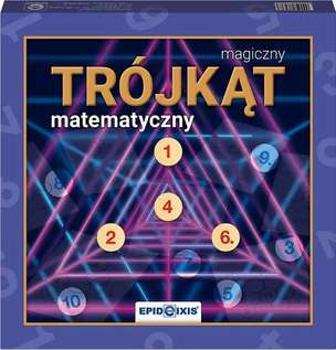 Magiczny Trójkąt Matematyczny - łamigłówka matematyczna do nauki liczenia