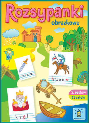 Rozsypanki obrazkowe - sylabowe i głoskowe do nauki czytania i pisania, zestaw II