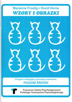 Wzory i obrazki. Program rozwijający percepcję wzrokową. Poziom średni. Zeszyt ćwiczeń
