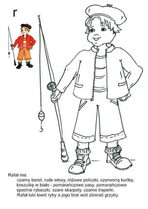 Kolorowanka logopedyczna