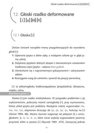 Miłe uszom dźwięki - ćwiczenia narządów artykulacyjnych