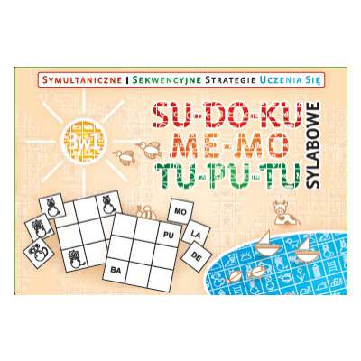 SU-DO-KU, ME-MO, TU-PU-TU - SYLABOWE. Symultaniczne i sekwencyjne strategie uczenia się - 3 w 1 (212 elementów)