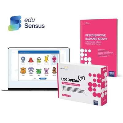 EduSensus Logopedia PRO. Pakiet PODSTAWOWY 4.0 + mikrofon