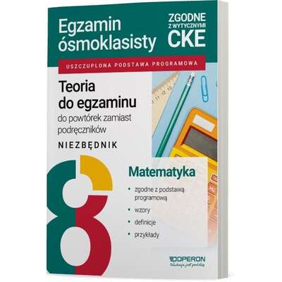 Egzamin ósmoklasisty 2026. Matematyka. Teoria do egzaminu. Niezbędnik