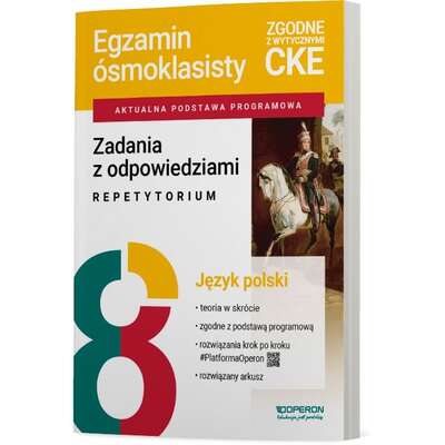 Egzamin ósmoklasisty 2027. Język polski. Zadania z odpowiedziami. Repetytorium