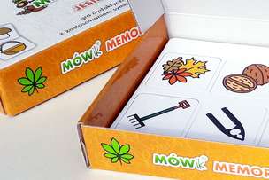 MÓWik MEMORY Jesień - gra dydaktyczna z zastosowaniem symboli MÓWik