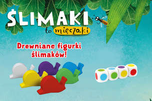 Ślimaki to mięczaki - planszowa gra dla dzieci