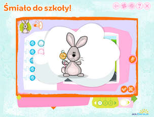Śmiało do szkoły! (Edusensus) (program multimedialny). Program zapobiegający trudnościom w nauce czytania, pisania i liczenia (dla dzieci w wieku 5-6 lat)