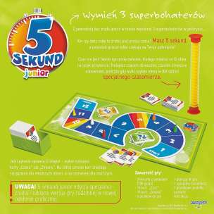 5 sekund JUNIOR (Edycja Specjalna) - gra edukacyjna