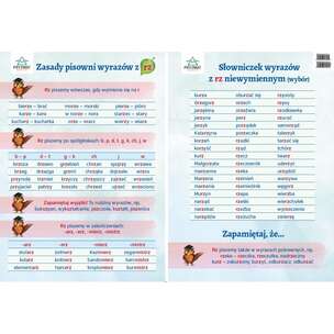 Plansze ortograficzne - zestaw 12 plansz
