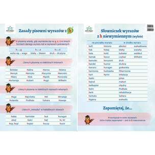 Plansze ortograficzne - zestaw 12 plansz