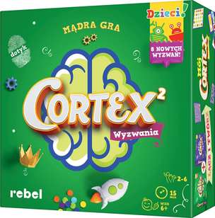 Cortex 2 wyzwania. Dzieci! (zielona) - gra pamięciowa