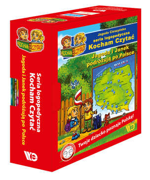 Kocham Czytać - Pakiet 18 zeszytów (pakiet czerwony) (31-48)