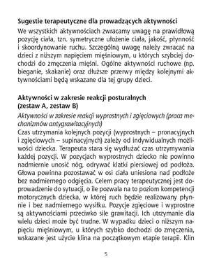 Karty do ćwiczeń posturalnych