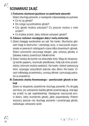 Dźwięki mowy, rytm i ruch. Piosenki z zabawami kształcącymi słuch fonemowy, sprawność ruchową i ruchowo-słuchową (z 2 płytami CD)
