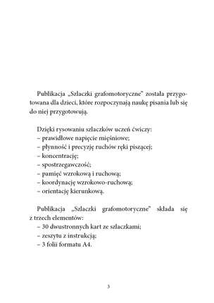 Szlaczki grafomotoryczne