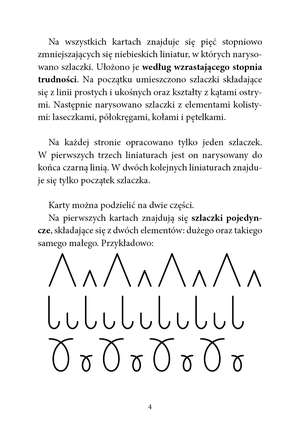 Szlaczki grafomotoryczne