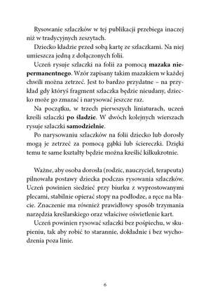 Szlaczki grafomotoryczne