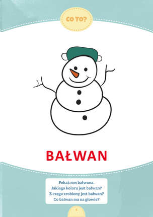 Każdego dnia mówię więcej. Materiały edukacyjne dla uczniów ze specjalnymi potrzebami i trudnościami w komunikacji - ZIMA