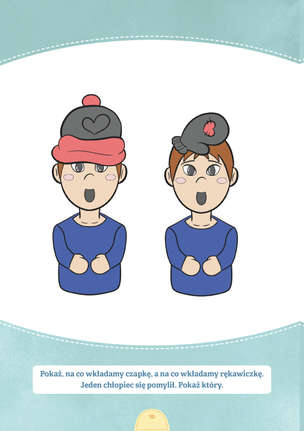 Każdego dnia mówię więcej. Materiały edukacyjne dla uczniów ze specjalnymi potrzebami i trudnościami w komunikacji - ZIMA