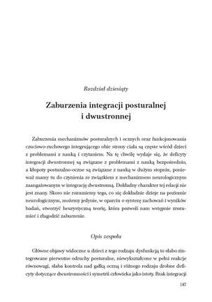 Integracja sensoryczna a zaburzenia uczenia się