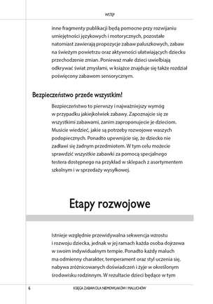 Księga zabaw dla niemowlaków i maluchów. Dla dzieci w wieku 0-3 lat