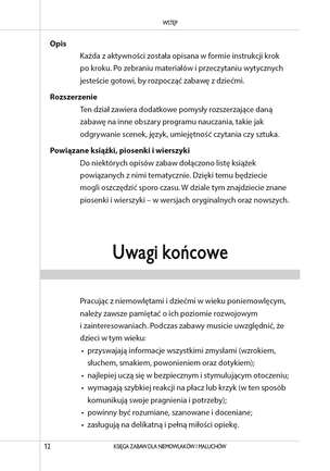 Księga zabaw dla niemowlaków i maluchów. Dla dzieci w wieku 0-3 lat