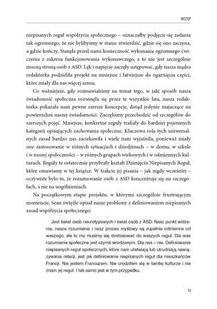 Niepisane reguły relacji międzyludzkich. Zawiłości życia w społeczeństwie z perspektywy osoby autystycznej