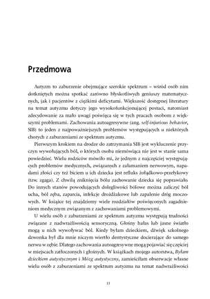 Zachowania autoagresywne w autyzmie. Przyczyny i postępowanie. Perspektywa multidyscyplinarna