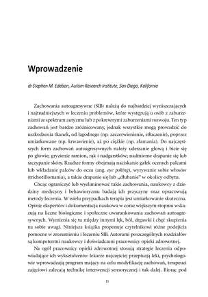 Zachowania autoagresywne w autyzmie. Przyczyny i postępowanie. Perspektywa multidyscyplinarna