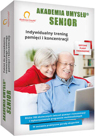 Akademia Umysłu. SENIOR. Indywidualny trening pamięci i koncentracji (wersja jednostanowiskowa) - program komputerowy