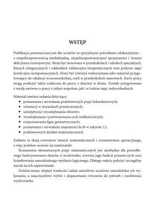 Matematyka. Karty pracy dla uczniów z niepełnosprawnością intelektualną. Część 3