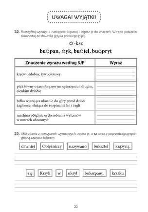 Ortotrening. Ćwiczenia ortograficzne dla uczniów z dysortografią i nie tylko - RZ-Ż