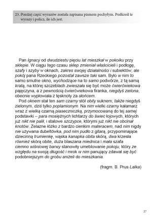 UWAGA. Koncentruję się! Część III. Ćwiczenia na koncentrację i spostrzegawczość dla uczniów klas VII–VIII