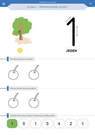 Uczę się czytać, pisać i liczyć. Karty pracy dla uczniów ze specjalnymi potrzebami edukacyjnymi. Część 1