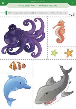 Uczę się czytać, pisać i liczyć. Karty pracy dla uczniów ze specjalnymi potrzebami edukacyjnymi. Część 2