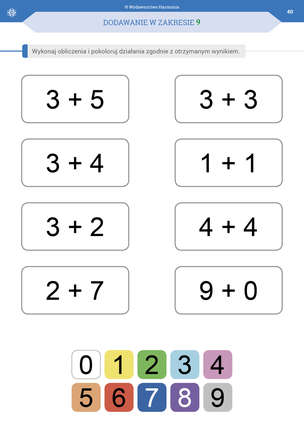 Uczę się czytać, pisać i liczyć. Karty pracy dla uczniów ze specjalnymi potrzebami edukacyjnymi. Część 4