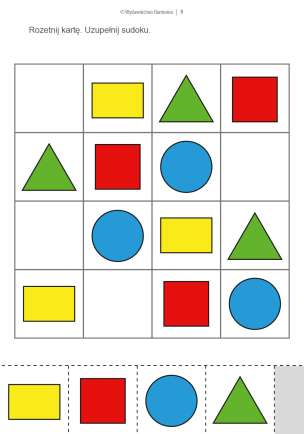 Zajęcia korekcyjno-kompensacyjne. Karty pracy dla uczniów ze specjalnymi potrzebami edukacyjnymi. Część 1
