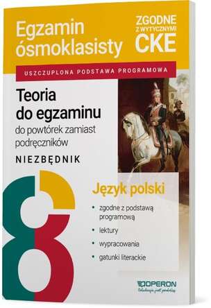 Egzamin ósmoklasisty 2026. Język polski. Teoria do egzaminu. Niezbędnik