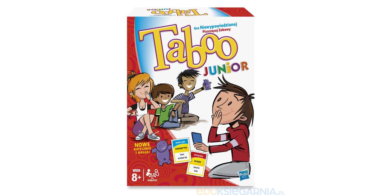 Taboo Junior - gra niewypowiedzianej piszczącej zabawy - Eduksiegarnia.pl
