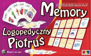 Pakiet talii "Logopedyczny Piotruś. Pakiet III" - głoski P-B, K-G, T-D, F-W