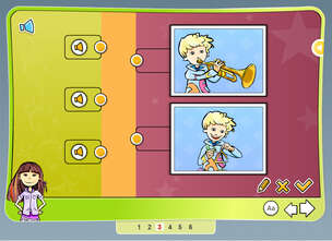 Logopedia PRO. LOGORYTMIKA (Edusensus). Zestaw ćwiczeń kształtujących umiejętności językowo-słuchowo-ruchowe dziecka (program komputerowy. Wersja 3.0)