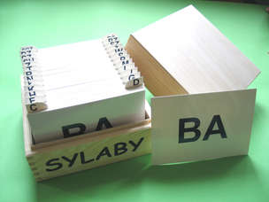 Sylaby - karty logopedyczne