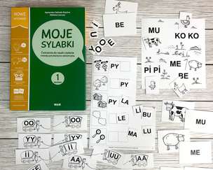 Moje sylabki - wczesna nauka czytania metodą symultaniczno-sekwencyjną. Zestaw 1