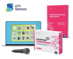 EduSensus Logopedia PRO. Obrazkowy słownik tematyczny - program multimedialny + mikrofon