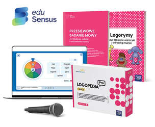 Edusensus Logopedia PRO. Pakiet GOLD 4.0 + mikrofon